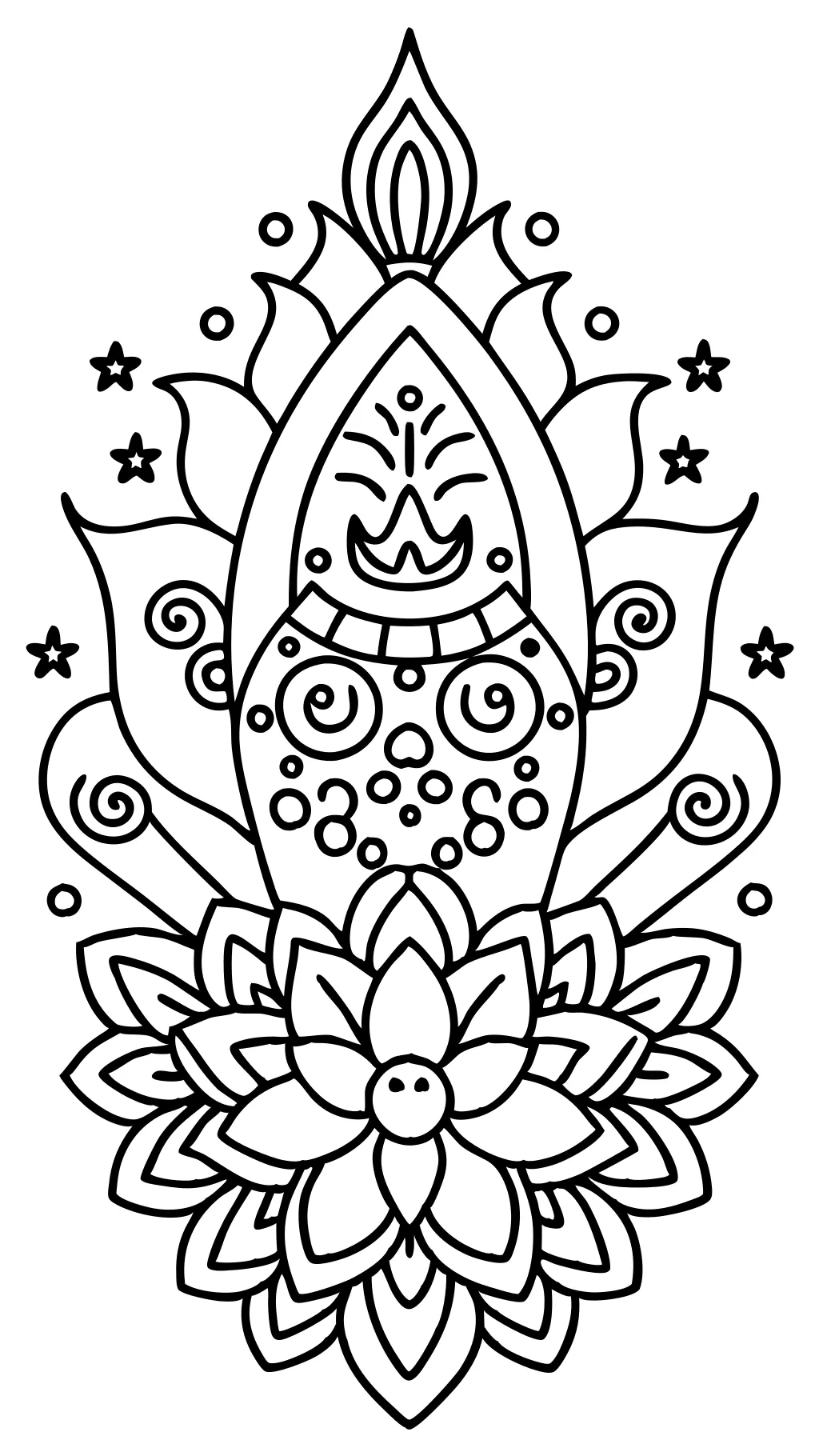 patterns coloring pages